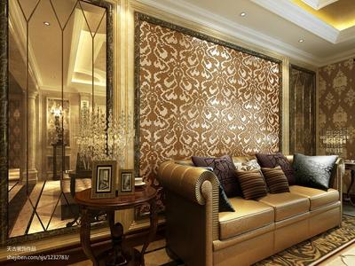 欧式典雅，奢华绽放 重庆棕榈泉洋房装修设计赏析